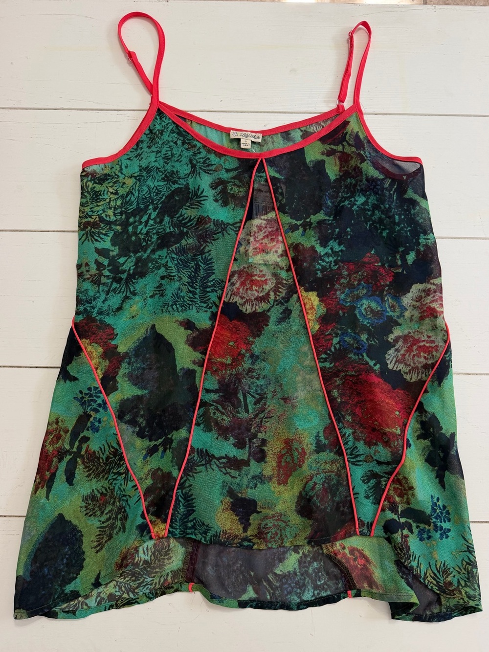 Buckle Floral Print Cami